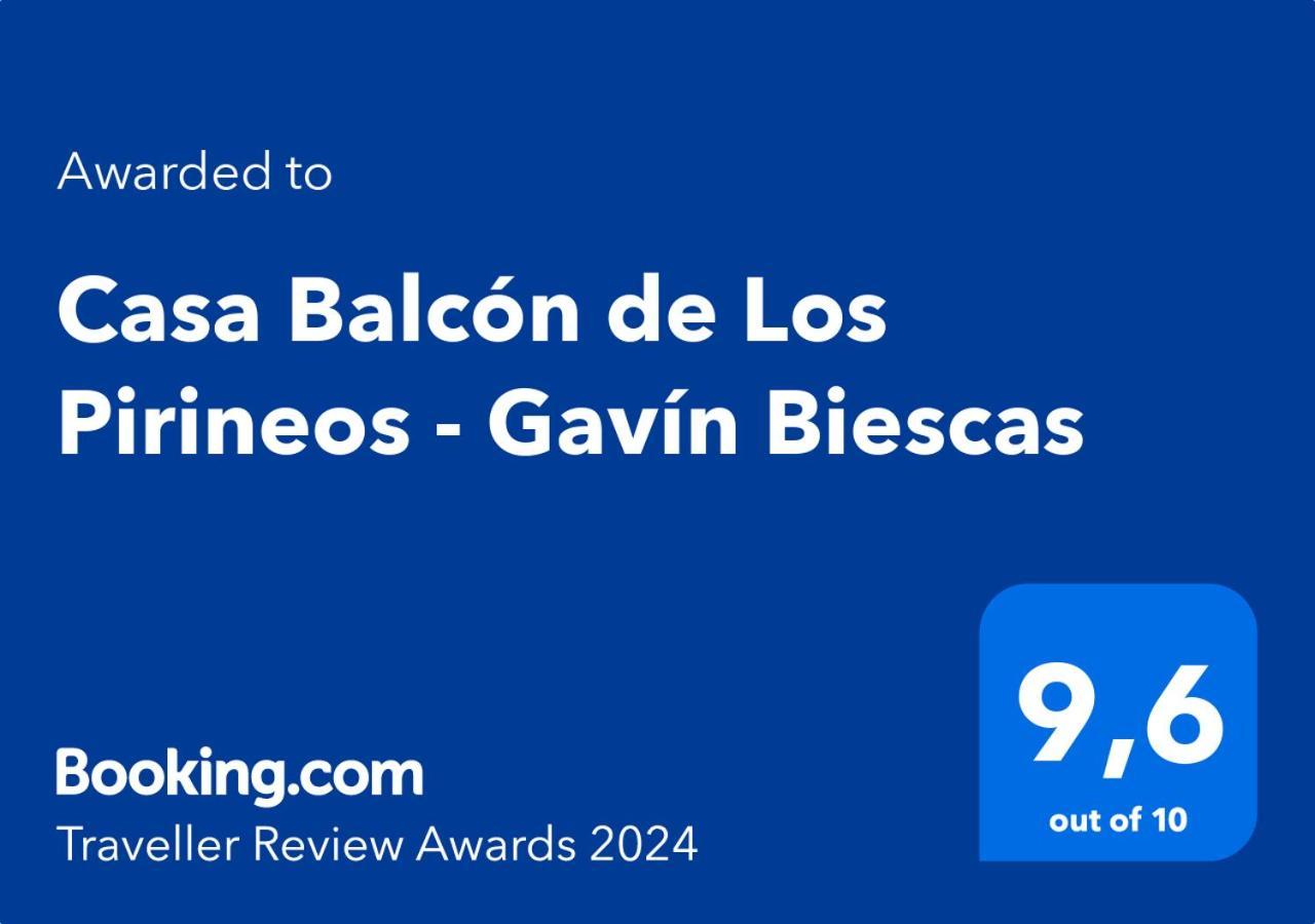 Casa Balcon De Los Pirineos - Gavin Biescas Exterior foto